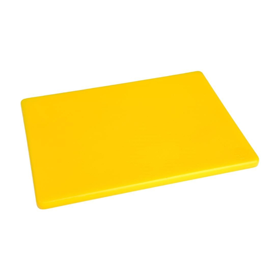 Hygiplas LDPE Schneidebrett gelb 30,5x22,9x1,2cm 5 Hygiplas LDPE Schneidebrett gelb 30,5x22,9x1,2cm