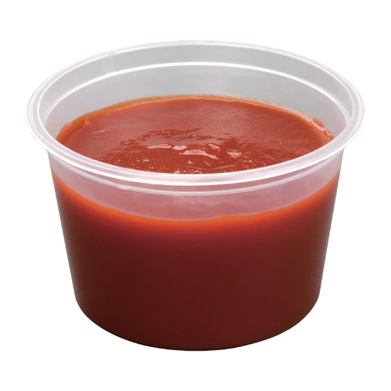 Fiesta, recycelbarer Kunststoff, mikrowellengeeignet, 100 ml/3,5 oz (100 Stück) 5 Fiesta, recycelbarer Kunststoff, mikrowellengeeignet, 100 ml/3,5 oz (100 Stück)