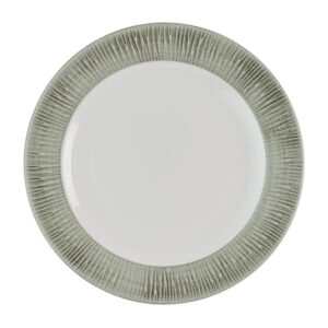Churchill Bamboo Ceramic Spinwash Alpine Teller mit Fuß, 157 mm, (12 Stück)