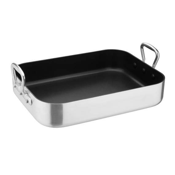 Vogue Non-Stick Bräter Aluminium 40x30x8cm Vogue Non-Stick Bräter Aluminium 40x30x8cm