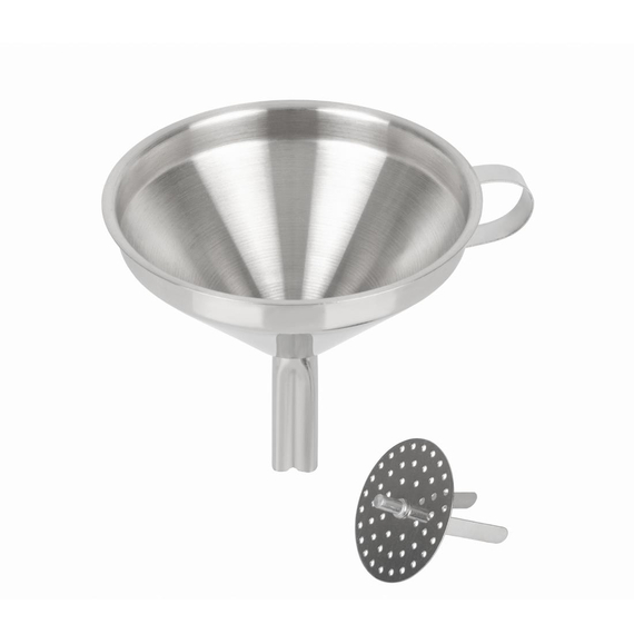 Trichter Edelstahl 12,5cm 4 Trichter Edelstahl 12,5cm