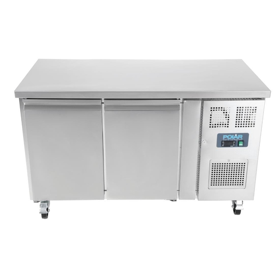 Polar U-Serie Kühltisch mit Doppeltür 282Ltr 1 Polar U-Serie Kühltisch mit Doppeltür 282Ltr