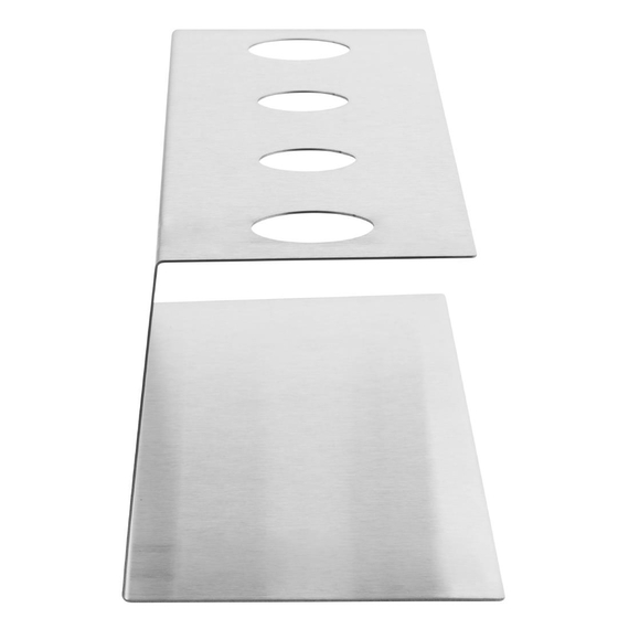 Olympia Eiscremehalter 4 Kegel Edelstahl - 270x97x90mm 2 Olympia Eiscremehalter 4 Kegel Edelstahl - 270x97x90mm