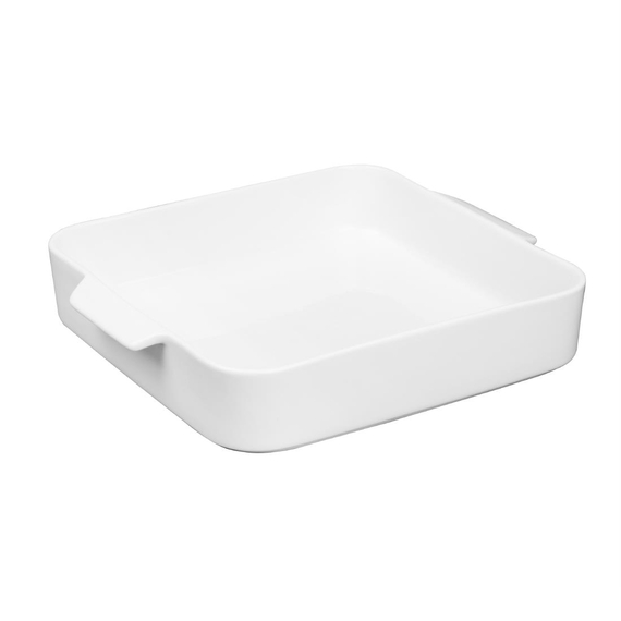 Olympia Whiteware Quadratische Bratform mit Griffen 260x225x50mm (2 Stück) 1 Olympia Whiteware Quadratische Bratform mit Griffen 260x225x50mm (2 Stück)