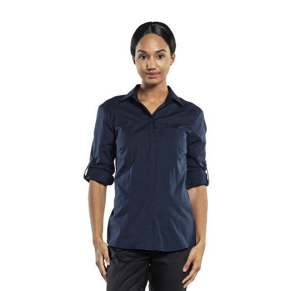 Chaud Devant Damen UFX Bluse, Marineblau, XS 2 Chaud Devant Damen UFX Bluse, Marineblau, XS