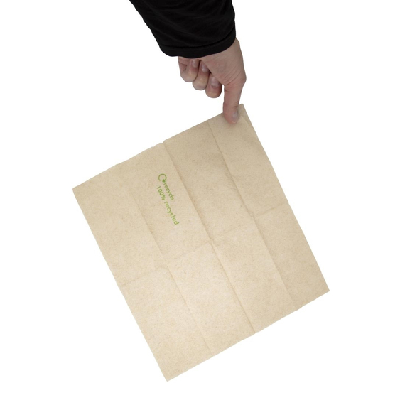 Recycelte Bio-Servietten 1-lagig (6000 Stück) 3 Recycelte Bio-Servietten 1-lagig (6000 Stück)
