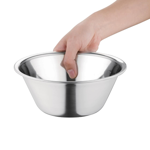Vogue Teigschüssel konisch Edelstahl 1L 2 Vogue Teigschüssel konisch Edelstahl 1L