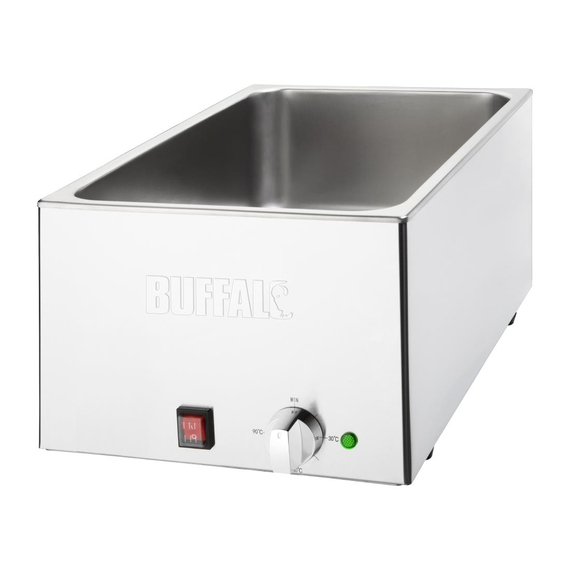 Buffalo bain-marie GN 1 zu 1 1 Buffalo bain-marie GN 1 zu 1