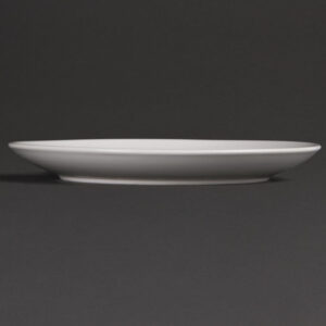 Olympia Whiteware runde Coupeteller 25cm (12 Stück)