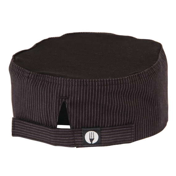 Chef Works Cool Vent Nadelstreifen Beanie Mütze 1 Chef Works Cool Vent Nadelstreifen Beanie Mütze
