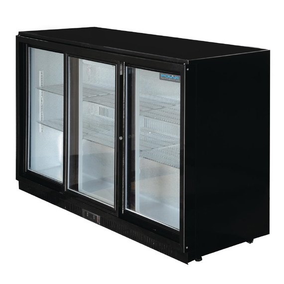 Polar Serie G Barkühlschrank mit 3 Schiebetüren 330L 2 Polar Serie G Barkühlschrank mit 3 Schiebetüren 330L