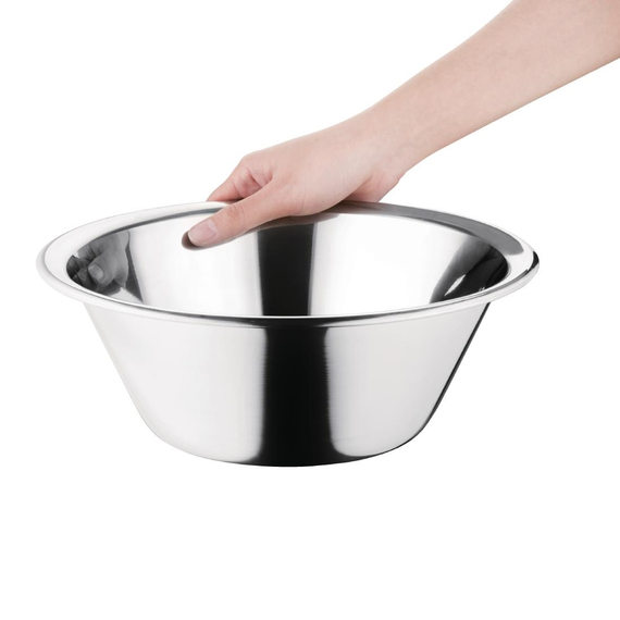 Vogue Teigschüssel konisch Edelstahl 3,5L 2 Vogue Teigschüssel konisch Edelstahl 3,5L