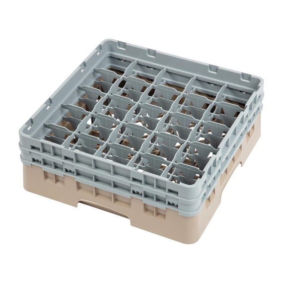 Cambro Gläserspülkorb beige mit 25 Fächern max Glashöhe 13,3cm 1 Cambro Gläserspülkorb beige mit 25 Fächern max Glashöhe 13,3cm