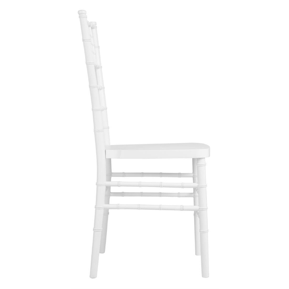 Bolero Chiavari Polypropylen Stühle Weiß (4 Stück) 1 Bolero Chiavari Polypropylen Stühle Weiß (4 Stück)