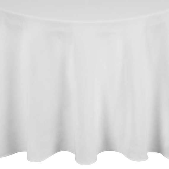 Mitre Essentials Occasions runde Tischdecke weiß 305cm 2 Mitre Essentials Occasions runde Tischdecke weiß 305cm