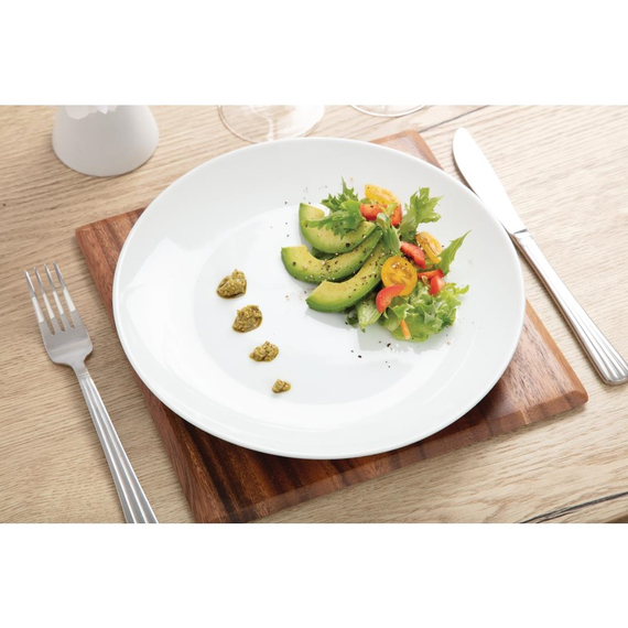 Olympia Whiteware runde Coupeteller 25cm (12 Stück) 6 Olympia Whiteware runde Coupeteller 25cm (12 Stück)