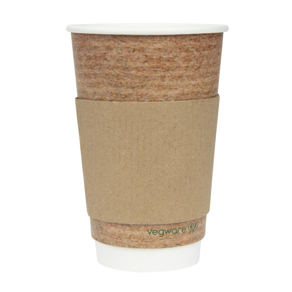 Gewellte Bechermanschetten für 35cl und 45,5cl Becher (1000 Stück) 4 Gewellte Bechermanschetten für 35cl und 45,5cl Becher (1000 Stück)