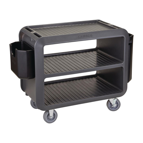 Cambro Pro Schnellverschluss-Abfalleimer klein 1 Cambro Pro Schnellverschluss-Abfalleimer klein