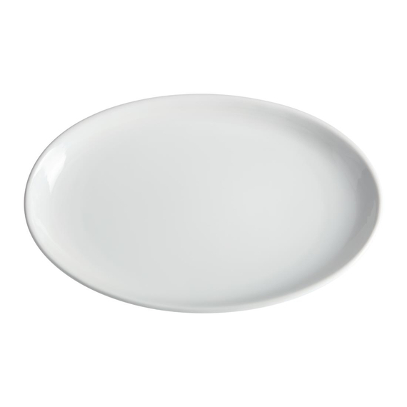 Olympia Whiteware tiefe ovale Schalen 36,5cm (2 Stück) 2 Olympia Whiteware tiefe ovale Schalen 36,5cm (2 Stück)