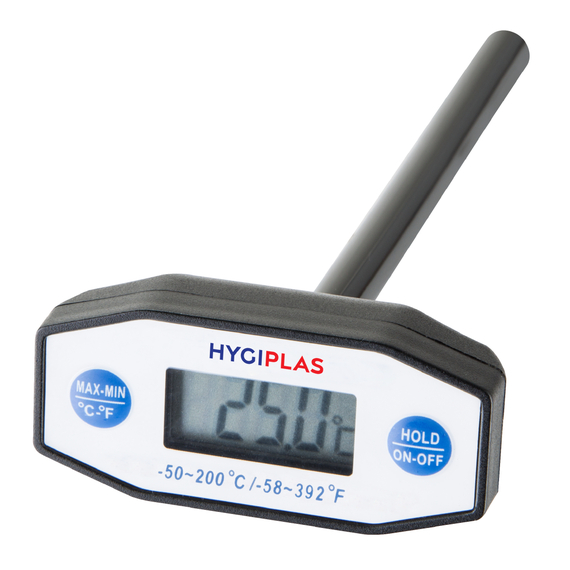 Hygiplas T-förmiges digitales Thermometer 2 Hygiplas T-förmiges digitales Thermometer