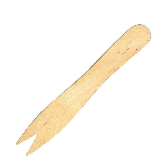 Fiesta Compostable Einweg-Holzbesteck Pommes-Frites-Gabel Biologisch abbaubar (1000 Stück) 4 Fiesta Compostable Einweg-Holzbesteck Pommes-Frites-Gabel Biologisch abbaubar (1000 Stück)