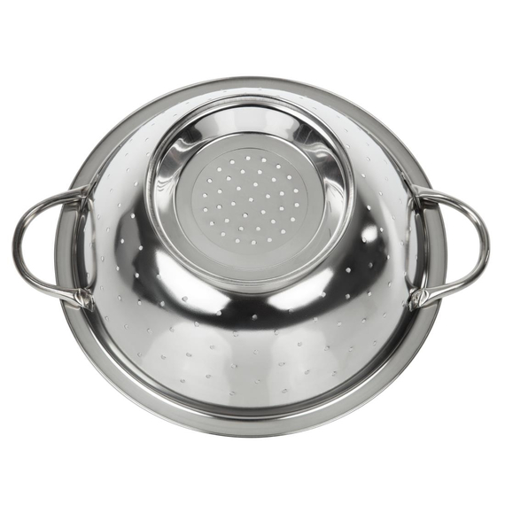 Vogue Gemüseseiher Edelstahl Durchmesser 25,5cm 3 Vogue Gemüseseiher Edelstahl Durchmesser 25,5cm