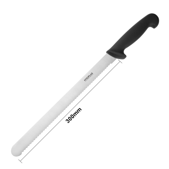 Hygiplas Zackenschneider Schwarz 30cm 4 Hygiplas Zackenschneider Schwarz 30cm