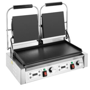 Buffalo Extra großer Kontaktgrill mit doppelt flacher Platte