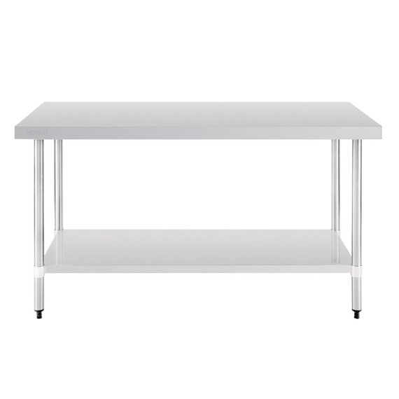 Vogue Arbeitstisch mit Regalboden 150 x 70cm 3 Vogue Arbeitstisch mit Regalboden 150 x 70cm