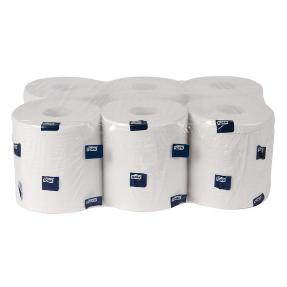 Tork Handtuchrollen für Innenabrollung weiß 2-lagig - 6 Stück 1 Tork Handtuchrollen für Innenabrollung weiß 2-lagig - 6 Stück