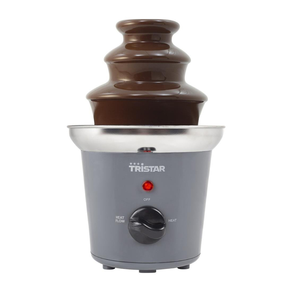 Tristar Schokoladenbrunnen CF-1603 - Turm aus Edelstahl Tristar Schokoladenbrunnen CF-1603 - Turm aus Edelstahl