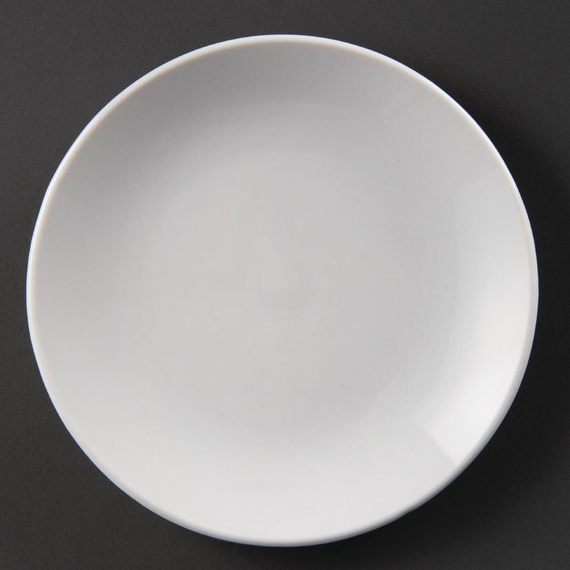 Olympia Whiteware runde Coupeteller 15cm (12 Stück) 2 Olympia Whiteware runde Coupeteller 15cm (12 Stück)