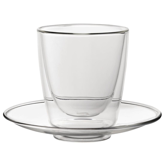 Utopia Doppelwandiges Cappuccinoglas mit Unterteller 220ml (6 Stück) Utopia Doppelwandiges Cappuccinoglas mit Unterteller 220ml (6 Stück)