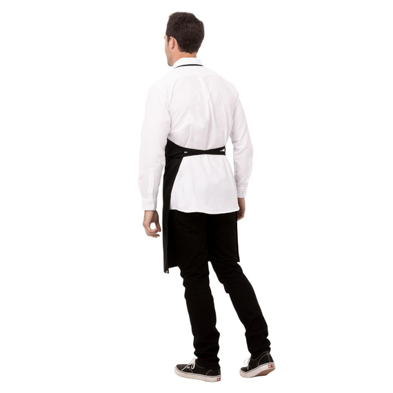 Chef Works Latzschürze Schwarz 1 Chef Works Latzschürze Schwarz