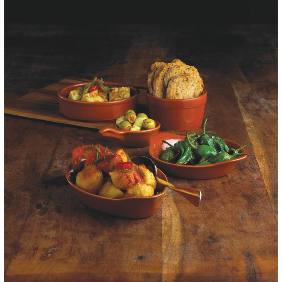Olympia Rustic Tapasschalen Terrakotta 13,4cm (6 Stück) Olympia Rustic Tapasschalen Terrakotta 13,4cm (6 Stück)
