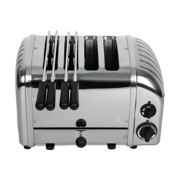 Dualit Kombi-Toaster 42174 Edelstahl 4 Schlitze 1 Dualit Kombi-Toaster 42174 Edelstahl 4 Schlitze