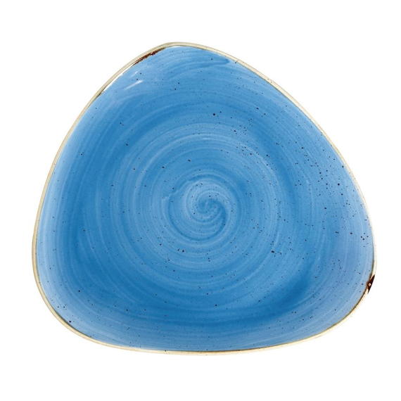 Churchill Stonecast Dreieckiger Teller, Kornblumenblau, 311 mm, (6 Stück) Churchill Stonecast Dreieckiger Teller, Kornblumenblau, 311 mm, (6 Stück)