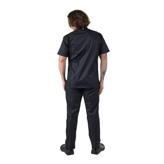Chef Works Springfield Zipper Herren Kochjacke Schwarz XL 9 Chef Works Springfield Zipper Herren Kochjacke Schwarz XL