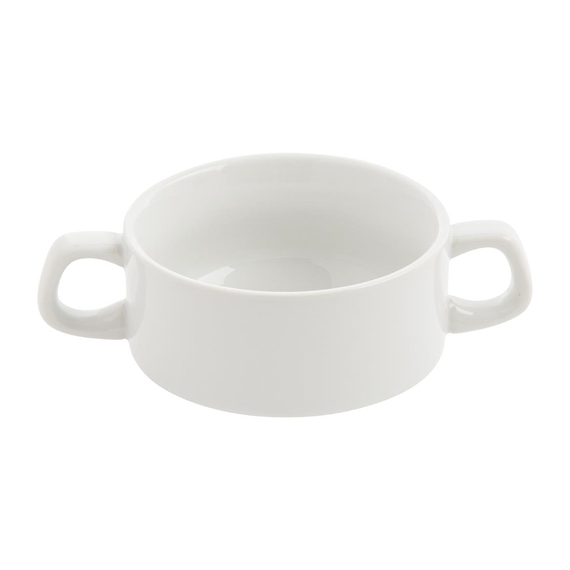Olympia Athena stapelbare Suppentassen 28,5cl (12 Stück) 6 Olympia Athena stapelbare Suppentassen 28,5cl (12 Stück)