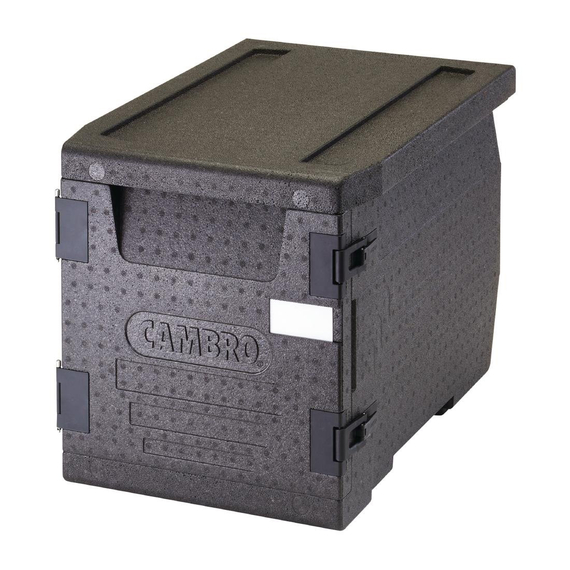 Cambro isolierter Frontlader Lebensmitteltransportbehälter 60L Cambro isolierter Frontlader Lebensmitteltransportbehälter 60L
