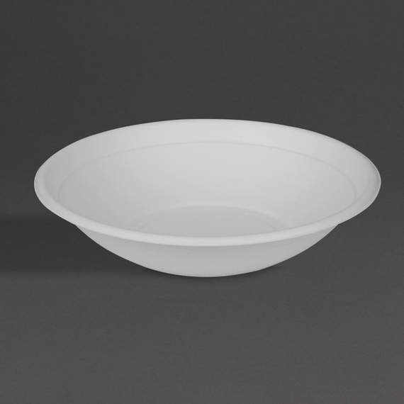 Fiesta Kompostierbare Bagasse Poke Bowl Böden 24oz (50 Stück) 2 Fiesta Kompostierbare Bagasse Poke Bowl Böden 24oz (50 Stück)