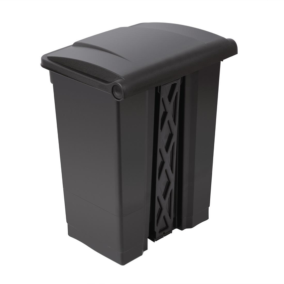 Jantex Küchenpedaleimer schwarz 65L 2 Jantex Küchenpedaleimer schwarz 65L