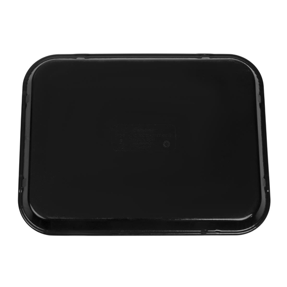 Cambro Epictread rechteckiges rutschfestes Fiberglastablett schwarz 35x27cm 3 Cambro Epictread rechteckiges rutschfestes Fiberglastablett schwarz 35x27cm