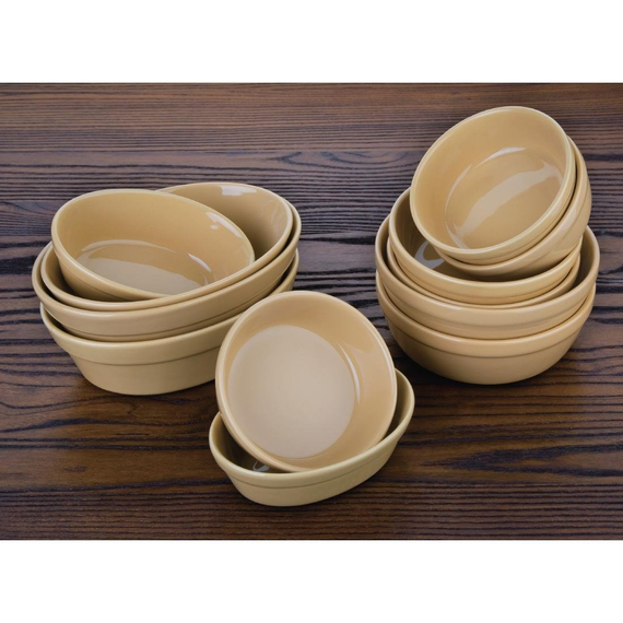Olympia Stoneware runde Auflaufformen 15,6cm (6 Stück) 1 Olympia Stoneware runde Auflaufformen 15,6cm (6 Stück)