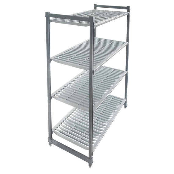 Cambro Stationary Belüftetes Regal mit 4 Ablagen 183 x 91 x 46cm 4 Cambro Stationary Belüftetes Regal mit 4 Ablagen 183 x 91 x 46cm