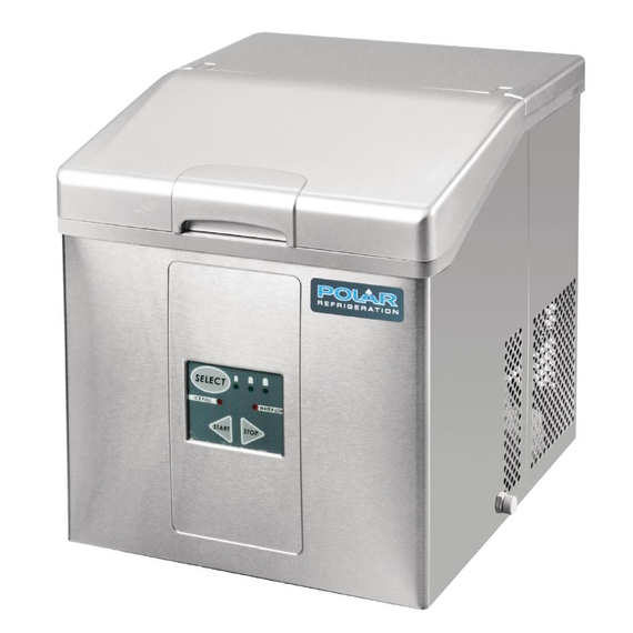 Polar C-Serie Theken-Eismaschine mit 15kg Ausgabe 3 Polar C-Serie Theken-Eismaschine mit 15kg Ausgabe