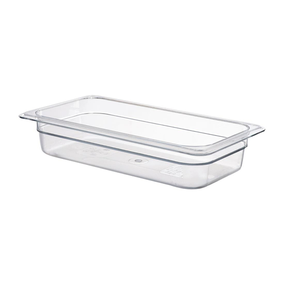 Cambro Polycarbonat 1/3 Gastronorm Behälter 65mm 1 Cambro Polycarbonat 1/3 Gastronorm Behälter 65mm