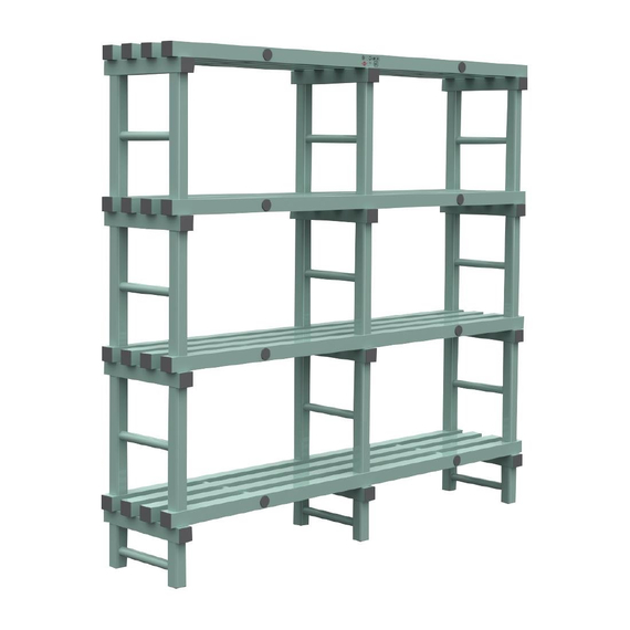 Jackstack by Rea Vorratsregal 40x180cm Jackstack by Rea Vorratsregal 40x180cm