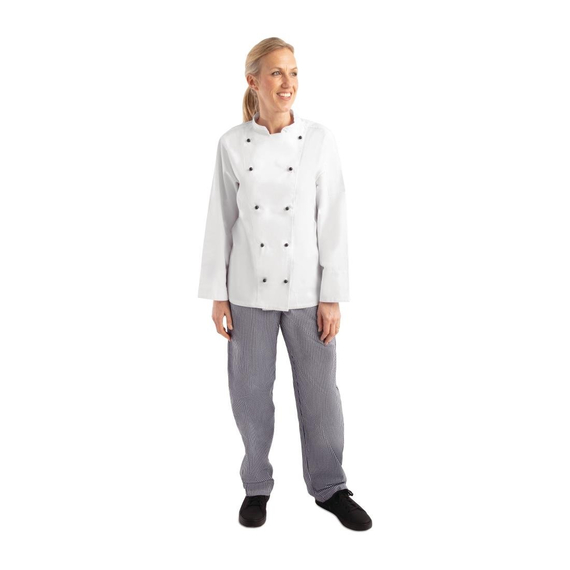 Whites Chicago Kochjacke lange Ärmel weiß S 4 Whites Chicago Kochjacke lange Ärmel weiß S