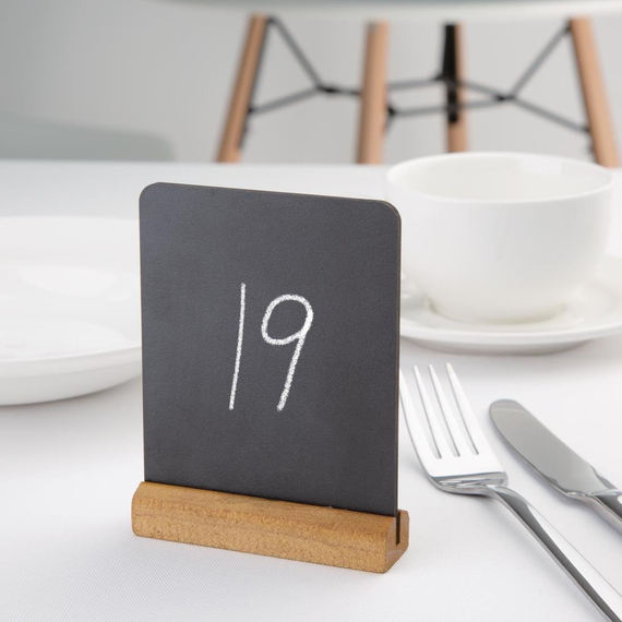Olympia Mini Elegante Tischtafel 100(H) x 80(B)mm (4 Stück) 3 Olympia Mini Elegante Tischtafel 100(H) x 80(B)mm (4 Stück)